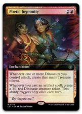 Poetic Ingenuity (Extended Art) #377 (Foil) NM Lost Caverns of Ixalan Magic MTG