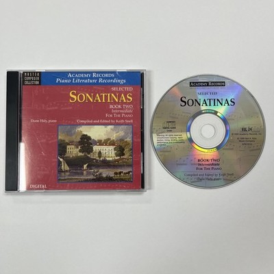 Selected Sonatinas Book Two for the Piano (Intermediate) - Audio CD