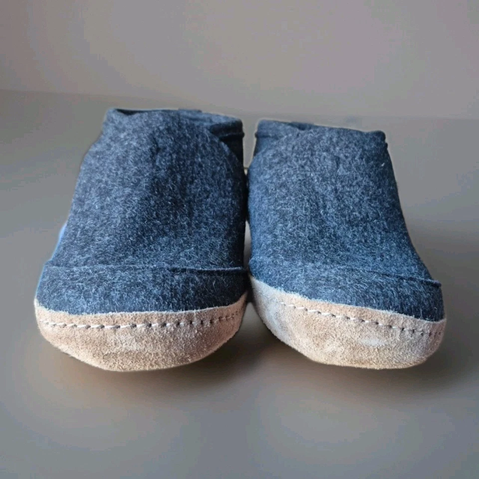 BOTAS ZAPATILLAS WOOLFIT TAIGA/GRIS OSCURO/SUELA DE CUERO/VARIAS TALLAS/USADAS Foto 4 de 4