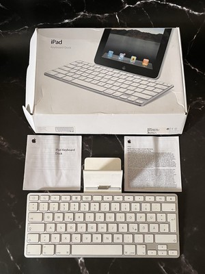 Original Apple Keyboard für iPad Dock Model A1359 Tablet Tastatur QWERTZ mit OVP