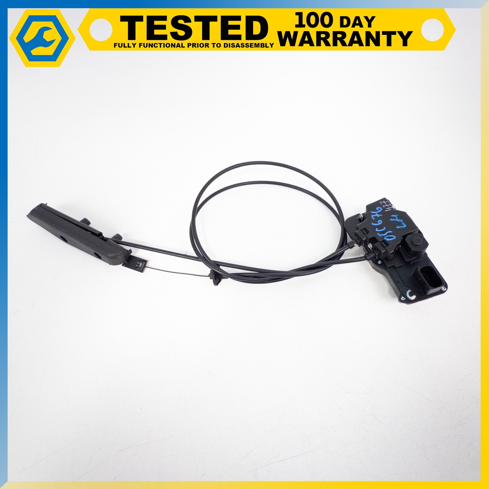 05-13 CHEVROLET CORVETTE C6 XLR LEFT DRIVER SIDE DOOR LOCK HANDLE CABLE OEM