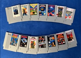 Nintendo NES Mini Cartridge - Keychain Magnet Ornament - Choose Game Titles #-B