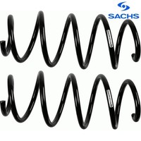 2X Fahrwerksfeder Sachs 993376 2 Federn Satz Federnsatz FüR VW