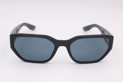 Costa Clemente Black Rectangle Polarized Sunglasses 06s9125 58-19-140