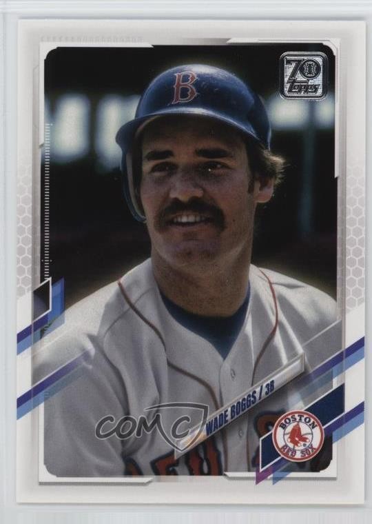 2021 Topps Legend Variation SP Legend Variation Wade Boggs #468 HOF 1l42