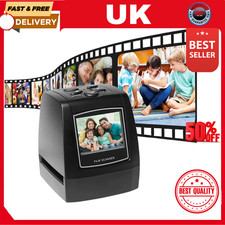 Film & Slide Scanner Negative/Slide to Digital JPEG Photos Converter Viewer