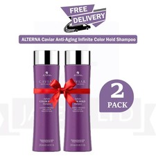 2 x ALTERNA Caviar Infinite Color Hold Shampoo 250ml – Colour Safe Hair Care