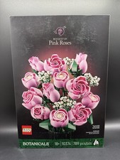 LEGO Botanicals Pink Roses 10374 Building Set...