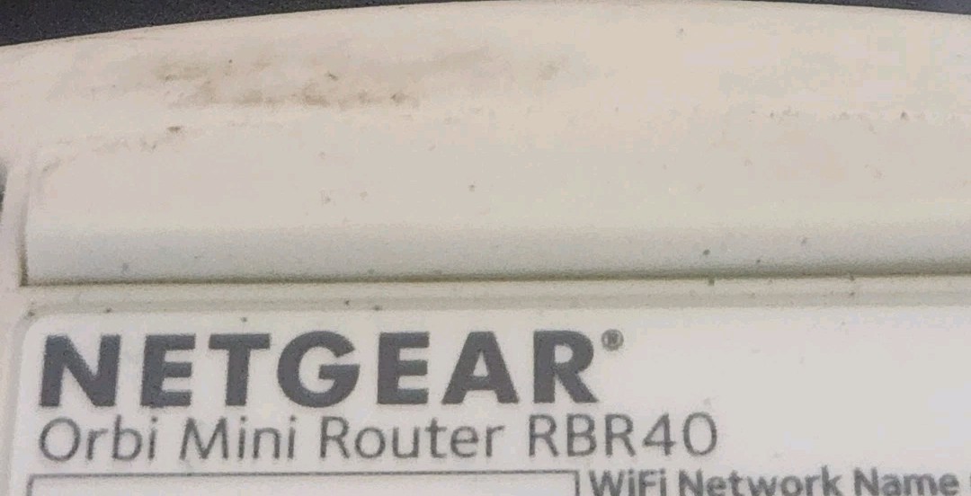 Netgear Orbi RBR40 Whole Home AC2200  WiFi Router White (No Power Cord)