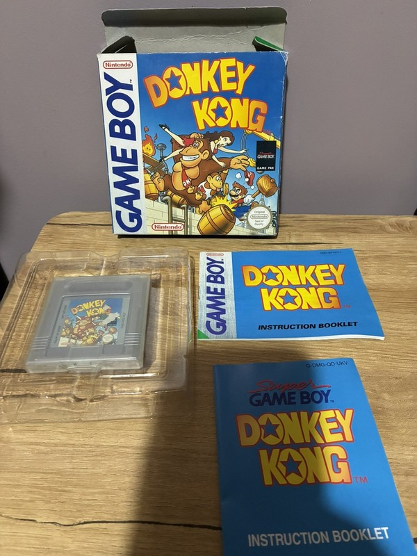 Nintendo Donkey Kong Game Boy PAL UKV Boxed Complete CIB