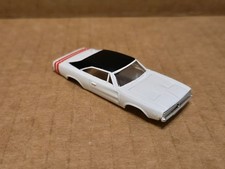 Dodge Charger Body - White  Red - TJet, ThunderJet, Dash, Auto World