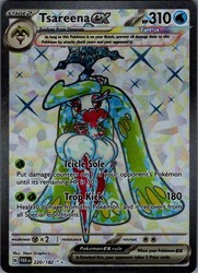 Tsareena ex 220/182 Paradox Rift Tera Full Art Ultra Rare