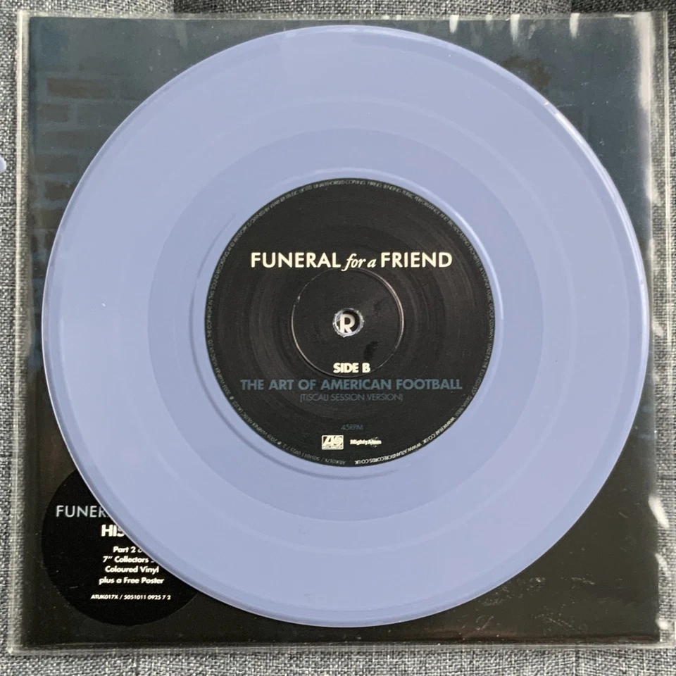 Funeral For A Friend - History 7" Vinyl 2/2 - ATUK017X - NEW - Image 4 of 4