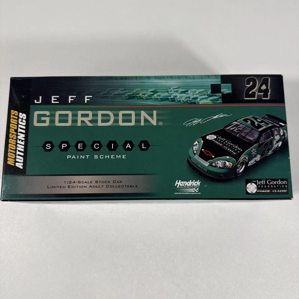Fundación Jeff Gordon #24 / WSOP 2006 Monte Carlo SS 1:24 acción diecast Foto 3 de 4