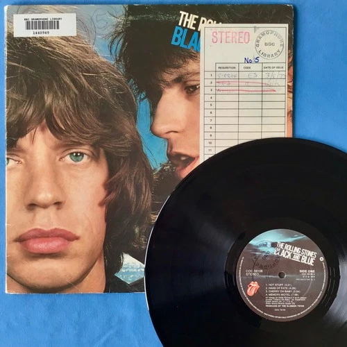 The Rolling Stones ~ Black & Blue (COC 59106) 1976 1st UK Vinyl (BBC Gramophone)