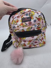 The Simpsons Lisa Simpsons Pink Back Pack New Sold Out Official 