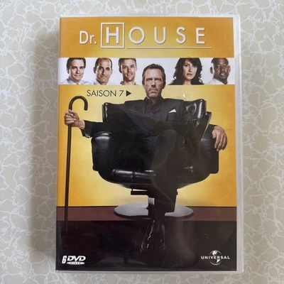 Dr House Saison 7 Coffret Intégrale 6 DVD Série TV VF Français Universal - Photo 1/4