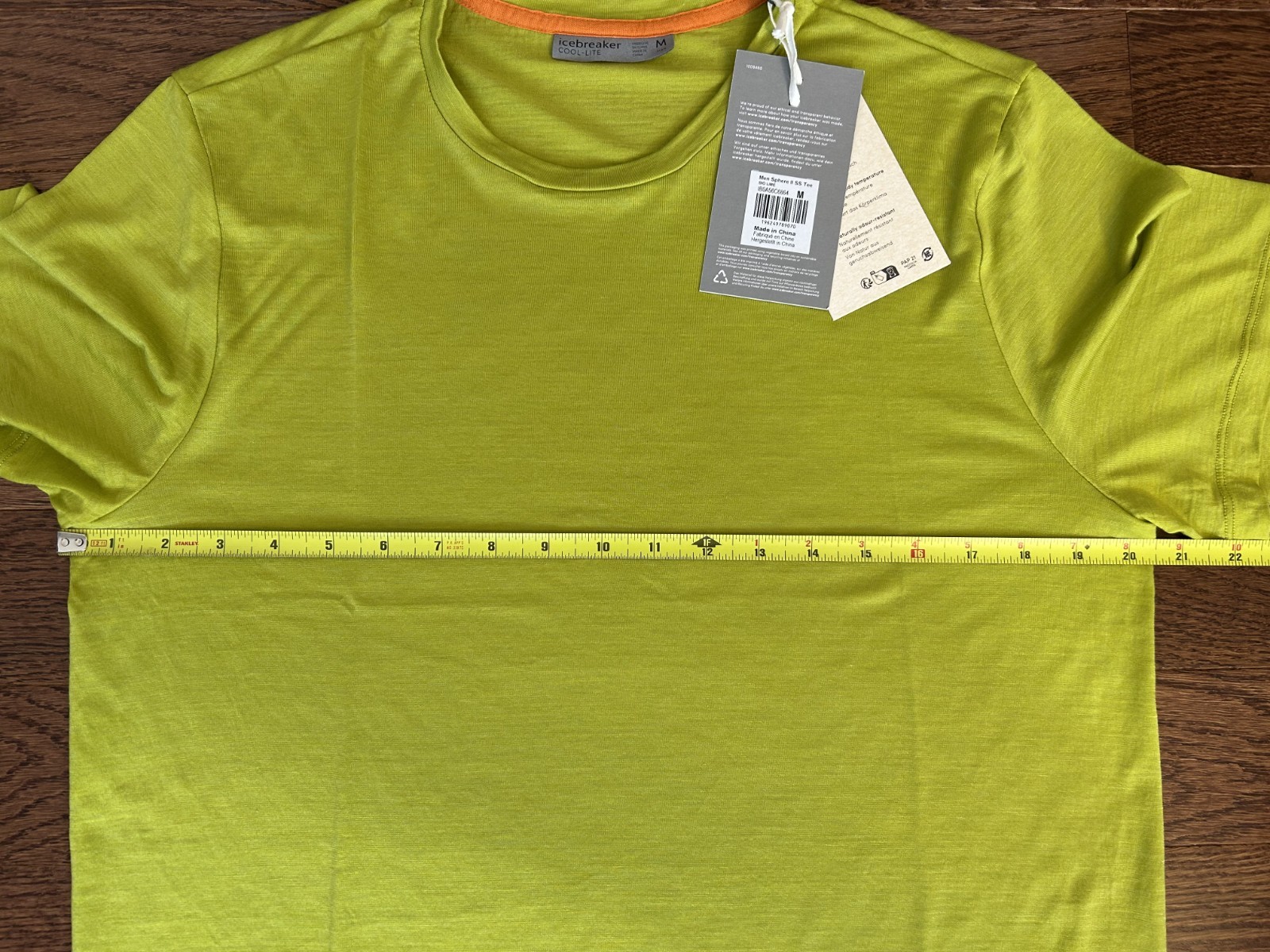 ICEBREAKER Cool Lite Sphere II Merino SS T-Shirt Men's - Size M