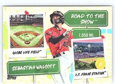 2024 Topps Pro Debut #RTTS-6 Sebastian Walcott Road to the Show