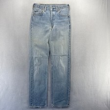 Vintage Levis jeans men's 29x33 Blue 501 xx USA Made 501xx button Fly Straight