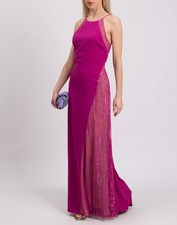 sachin and babi light blue dress One-Shoulder Buckle Belt Evening Gown by Badgley Mischka main image 0