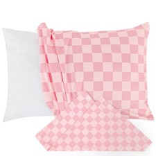 Pillowcase 2 Pack for Girls, Kid Pillowcase with Envelope Closure, Pillow Cov...