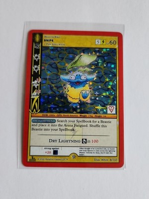MetaZoo X Revive Wilderness Snipe 6/10 NON Redeemable Holo 