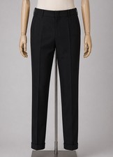 Vintage Gucci Dress Pants Women  s Size IT 42 Black Wool  Cashmere
