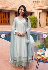 Anarkali Shalwar Fatima Khan Pakistani Suit New Size Small 2 pc