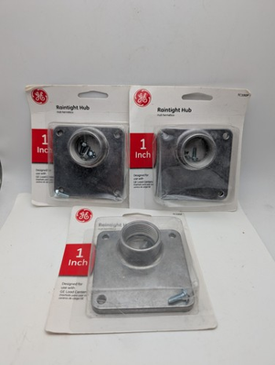 #ad 3x GE 1 in. Raintight Hub For GE Load Center TC100P PKG Wear $23.27