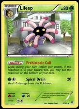 Lileep 3/101 Uncommon Plasma Blast LP