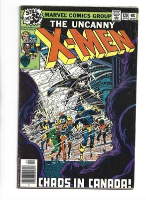 Uncanny X-Men #120, VG 4.0, 1st appearance Northstar, Aurora, Shaman