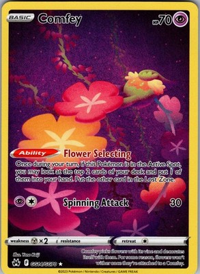 Comfey  Ultra Rare Crown Zenith: Galarian Gallery GG14/GG70 NM