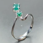 Unique ring Natural Onyx Ring 925 Sterling Silver Size 6 /R466508