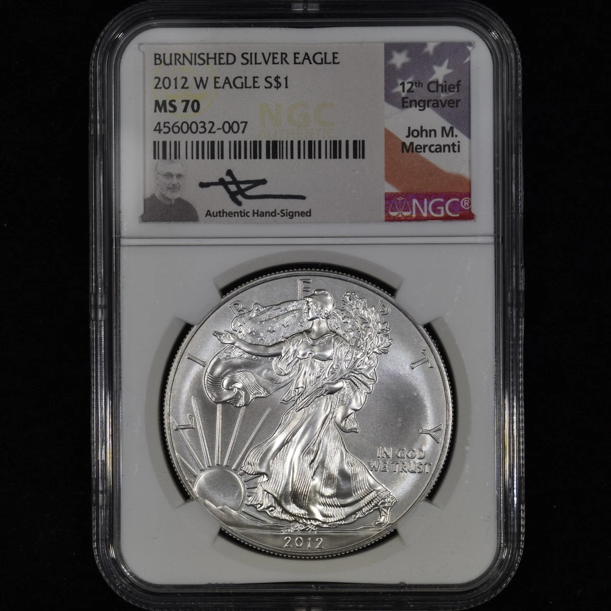 American Eagle MS 70 Graded 2012 Silver Bullion Coins for sale | eBay
