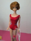 12” Vintage Mattel Barbie Doll 1960's Original Titian Bubble Cut Redhead A3