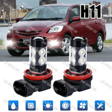 For Toyota Rav4 2013 2014 2015 2x Combo H11 H16 H8 LED Fog Light bulbs 6000K Kit