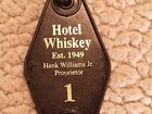 Vintage Hotel Whiskey Hank Williams Jr. Key Chain — photo 5