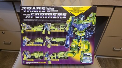 Transformers G1 Vintage Reissue Devastator Constructicon Set Hasbro E2053 Sealed