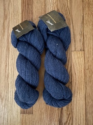 2 Skeins Cascade Yarns Cascade 220 Sport 100% Peruvian Highland Wool BLUE