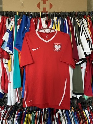 POLAND 2009 2010 AWAY FOOTBALL SHIRT SOCCER JERSEY NIKE 372961-611