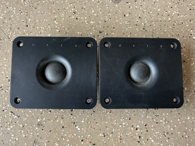 Pair- Boston Acoustics CFT3 Tweeters Tested Working (Speakers A120 A60 HD9 T830)