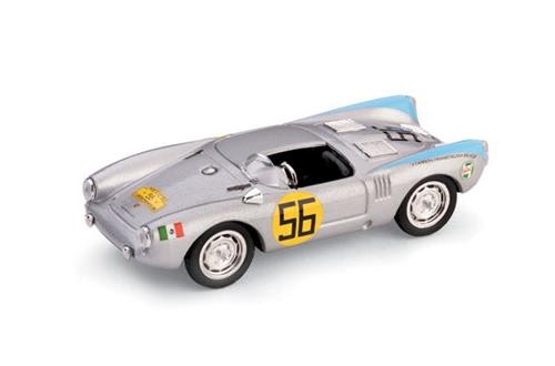1:43 Brumm Porsche 550Rs Carrera Mexico 1954 #56 R276 Auto Diecast Model