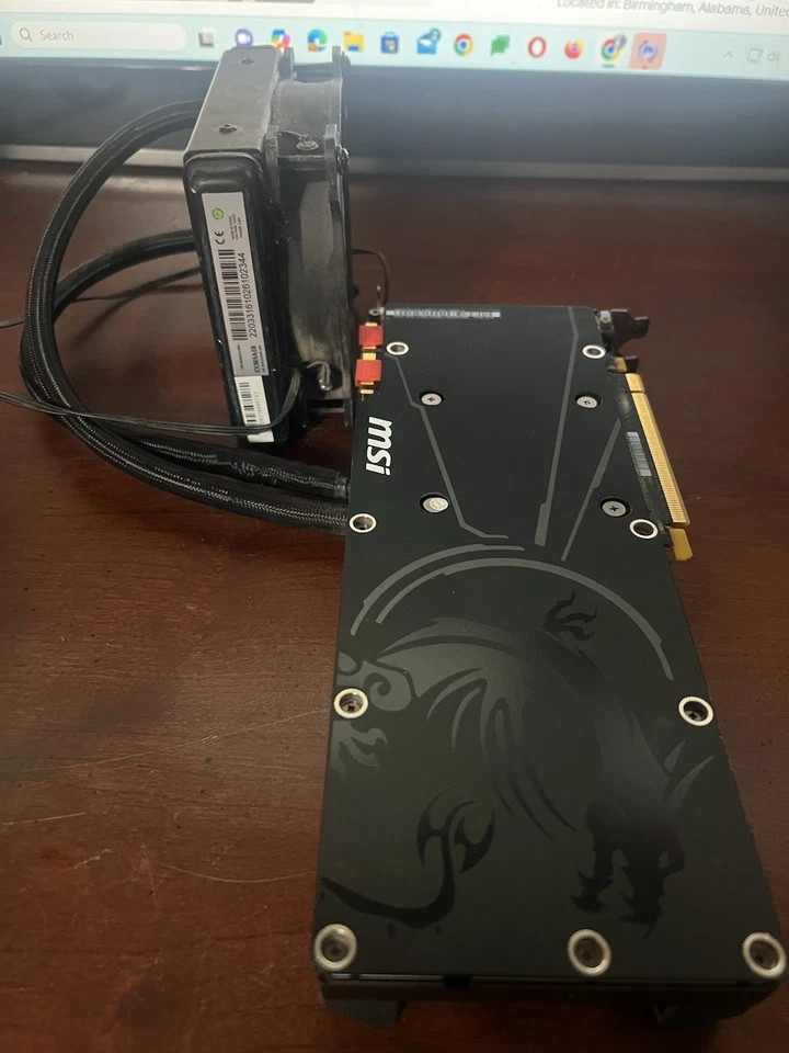 MSI Sea Hawk GeForce GTX 1080Ti 11GB GDDR5X Graphics Card Gaming GPU ( Tested ) - Image 3 of 3