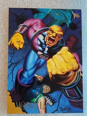 #86 MONGUL 1995 Skybox DC Villains Dark Judgement JOE DeVITO SUPERMAN