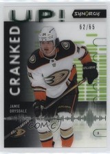2022-23 Upper Deck Synergy Cranked Up Green 62/65 Jamie Drysdale #CU-JD q2c