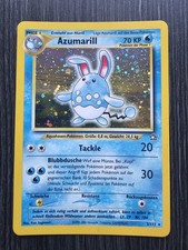 Pokemon Azumarill Holo Neo Genesis Edition