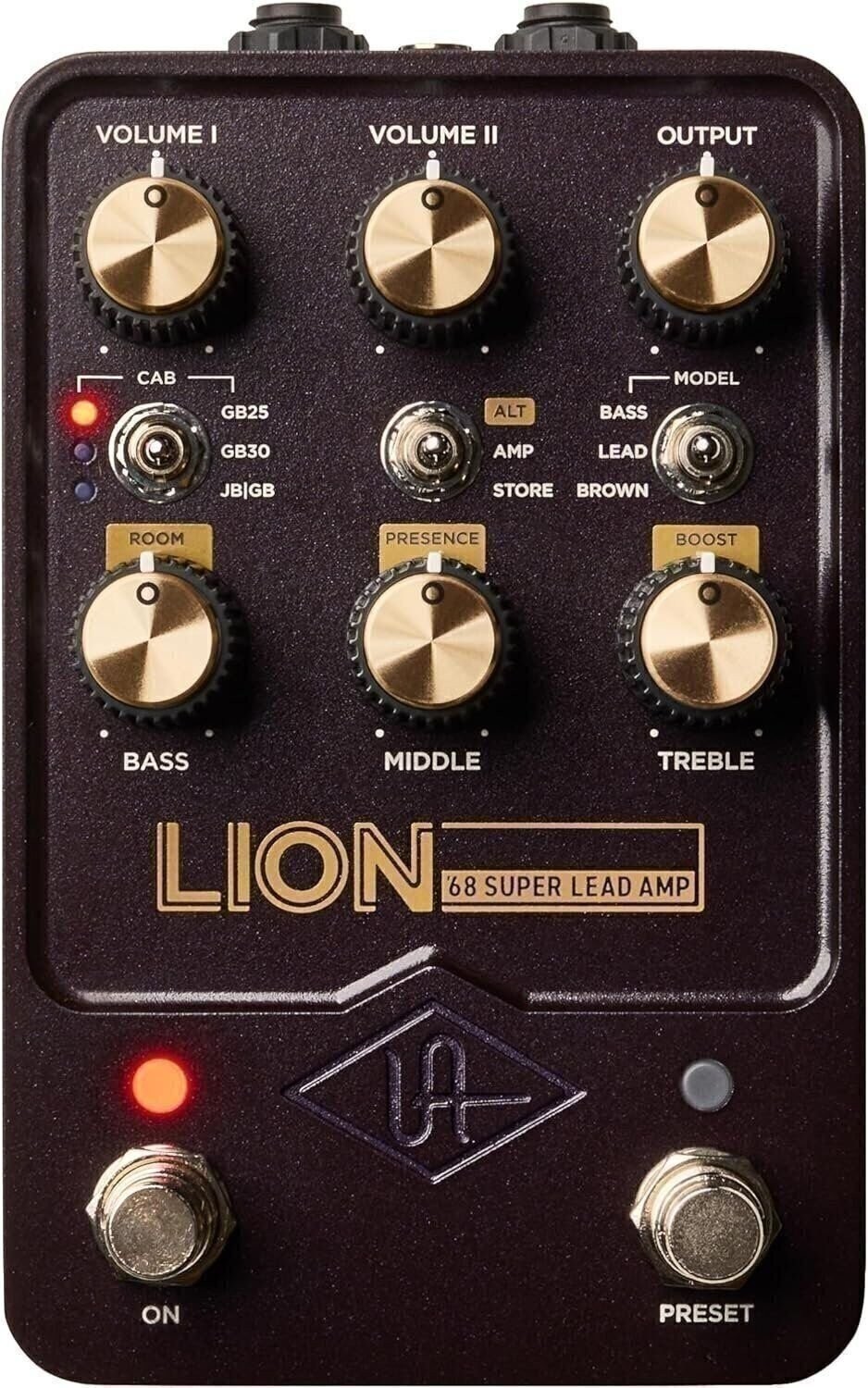 Педаль усилителя Universal Audio Lion 68 Super Lead
