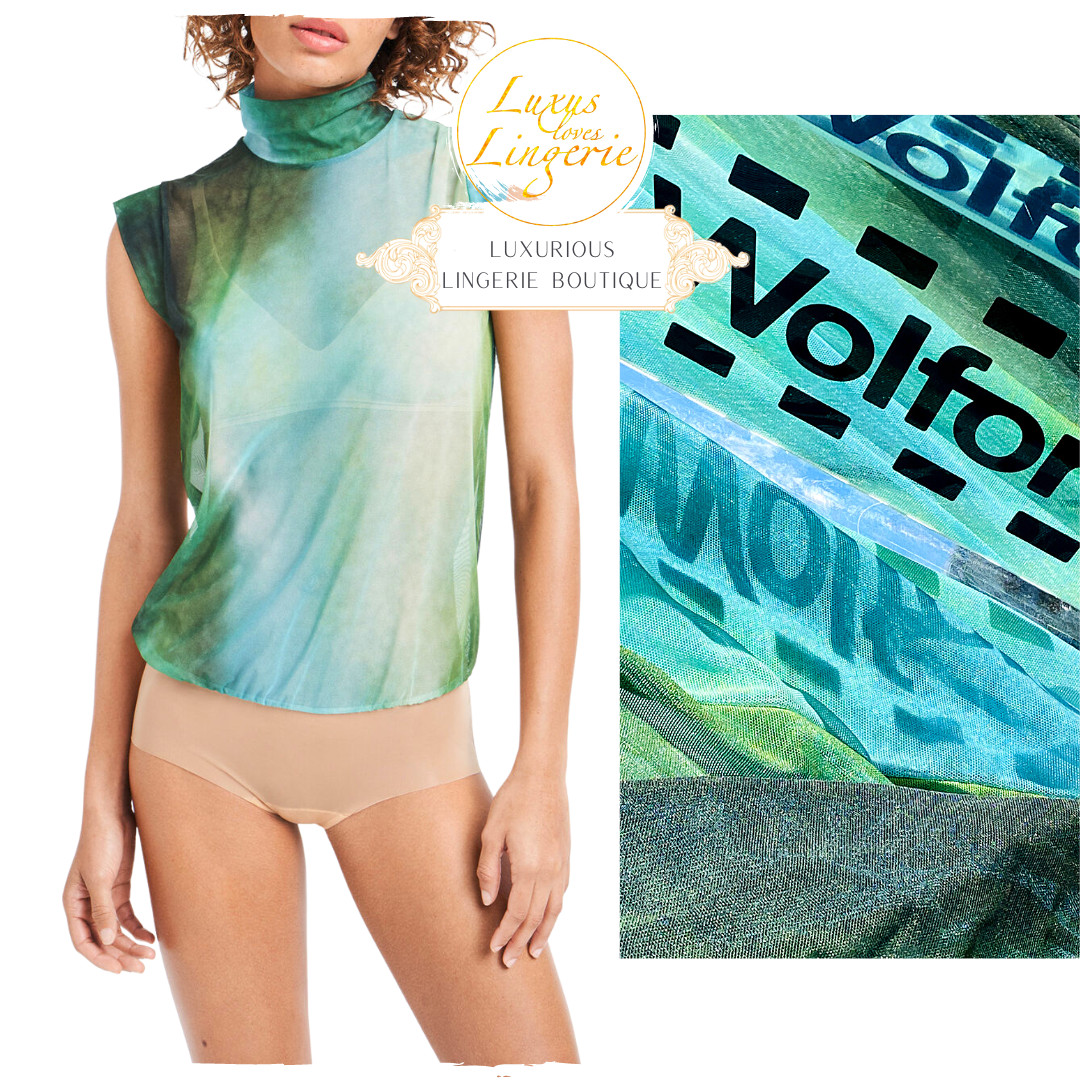 Tulle Body By Wolford Ocean Nude Seductive Summery Transparency Ocean Nude