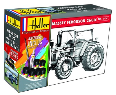 Heller HEL57402 Model Kit, Various